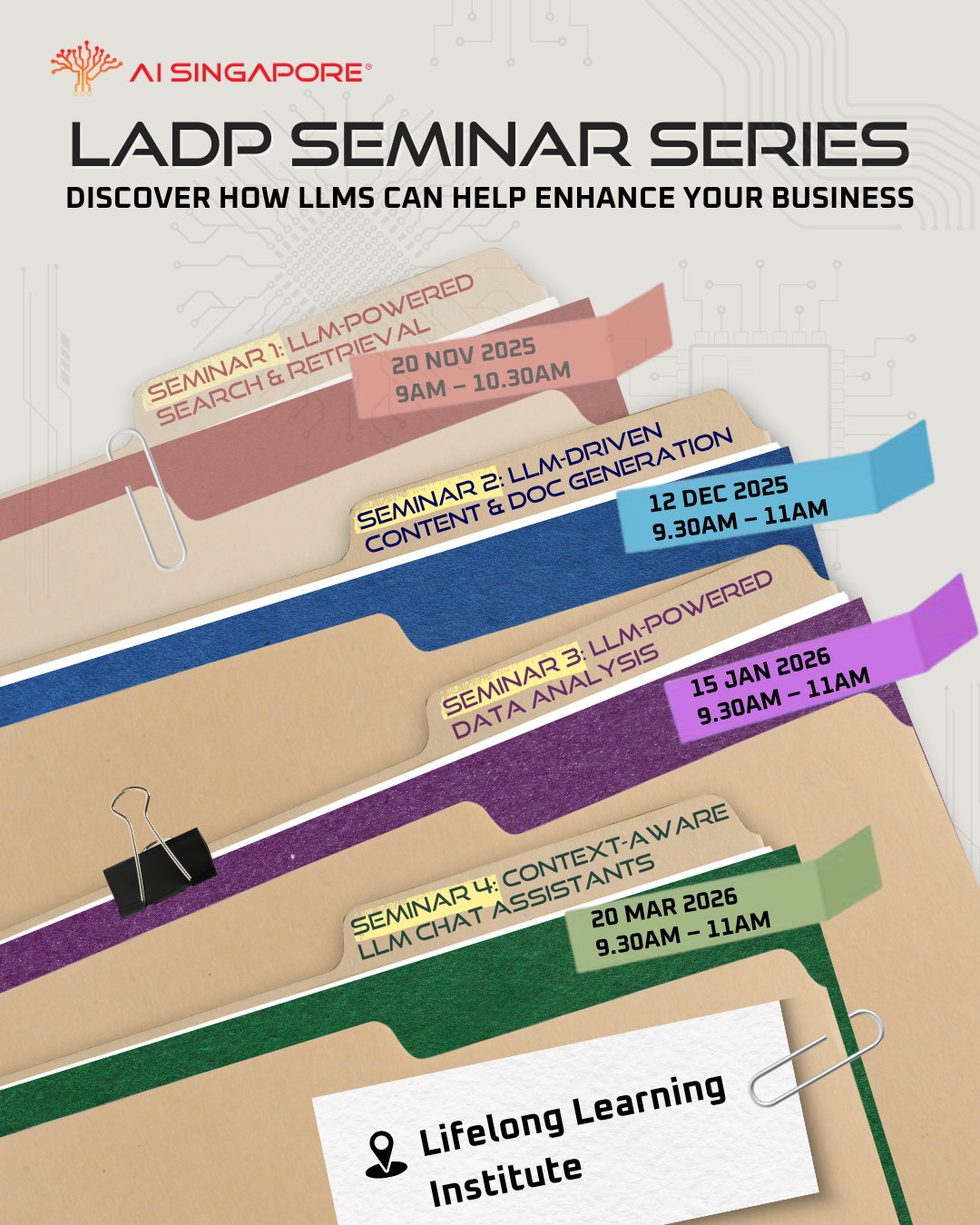 LLM Application Developer Programme 1 LADP Seminar Series