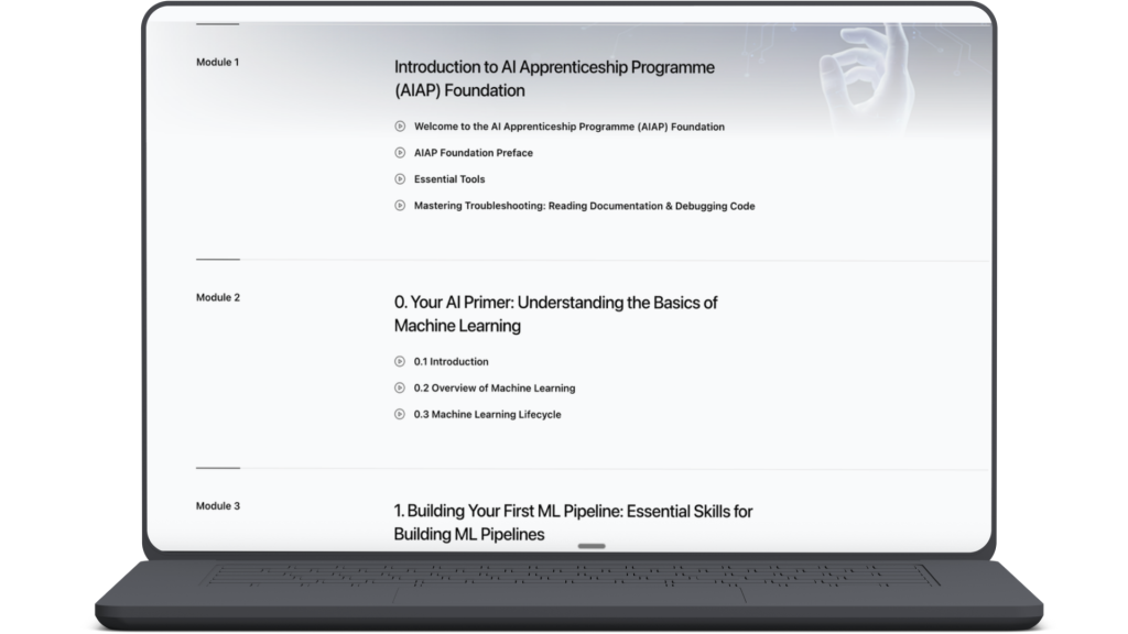 AIAP Foundation 3 syllabus 1